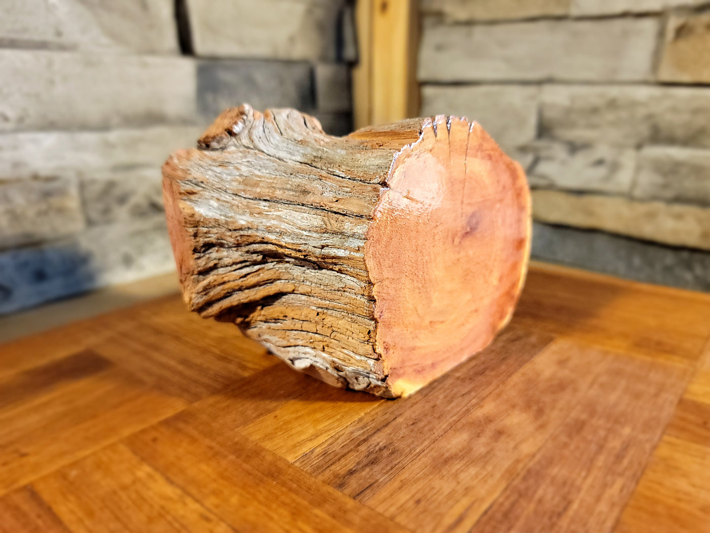 Organic Cedar Planter with Thriving Greenery, No Plant